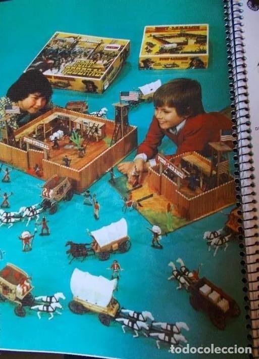 Figuras de Goma y PVC: COMANSI COPIA CAT&Aacute;LOGO ORIGINAL PARA SU COMERCIAL EN LOS A&Ntilde;OS 70 36 P&Aacute;GINAS FUERTE MINI OESTE RTOY