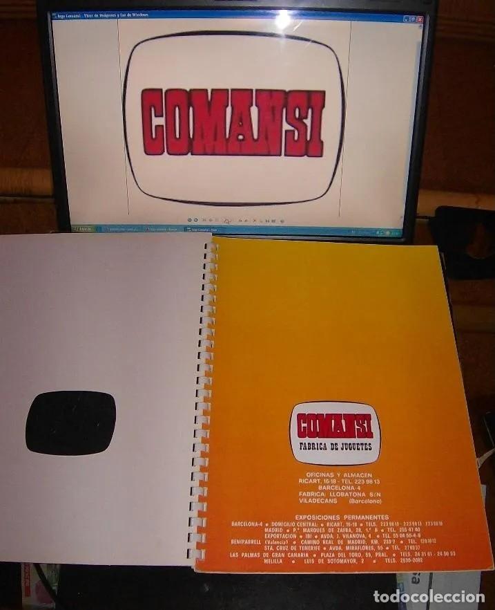 Figuras de Goma y PVC: COMANSI CAT&Aacute;LOGO ORIGINAL COMERCIAL DE LA MARCA A&Ntilde;OS 70 36 PAGINAS MINI-OESTE FUERTE CAJA TUBO RTOY