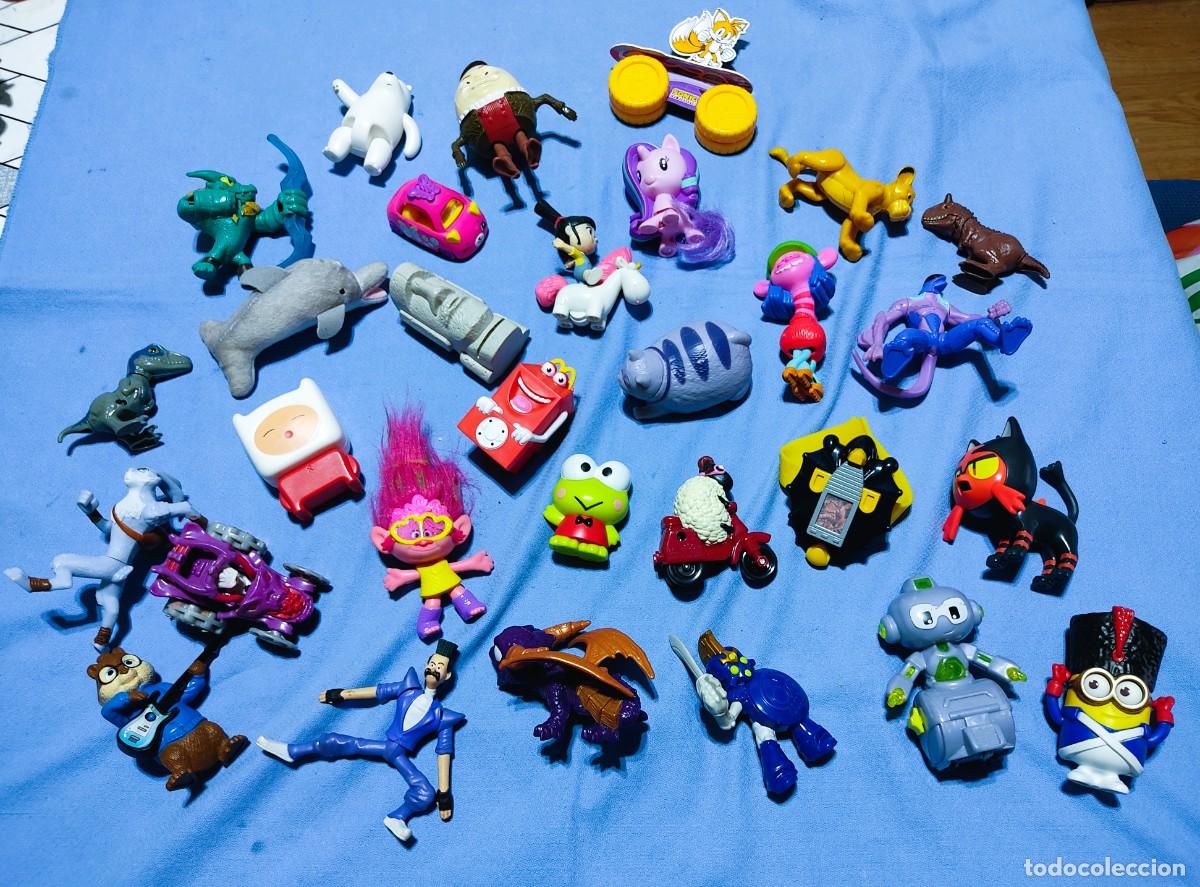 Figuras de Goma y PVC: LOTE DE FIGURAS PROMOCIONALES DEL MACDONALD'S DIFERENTES A&Ntilde;OS Y SERIES POKEMON MINIONS NINTENDO ETC