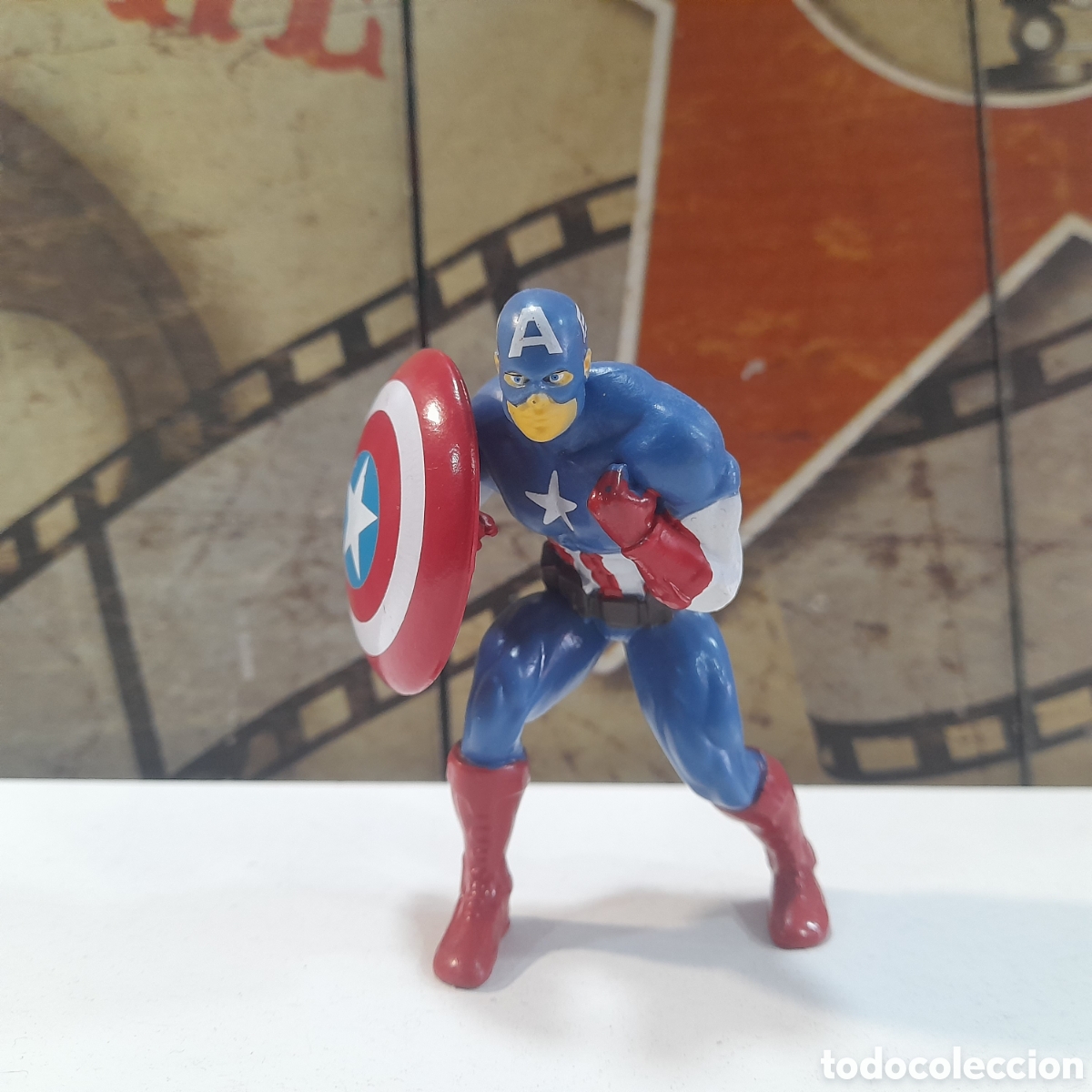 Figuras de Goma y PVC: Figura Marvel: Capit&aacute;n Am&eacute;rica
