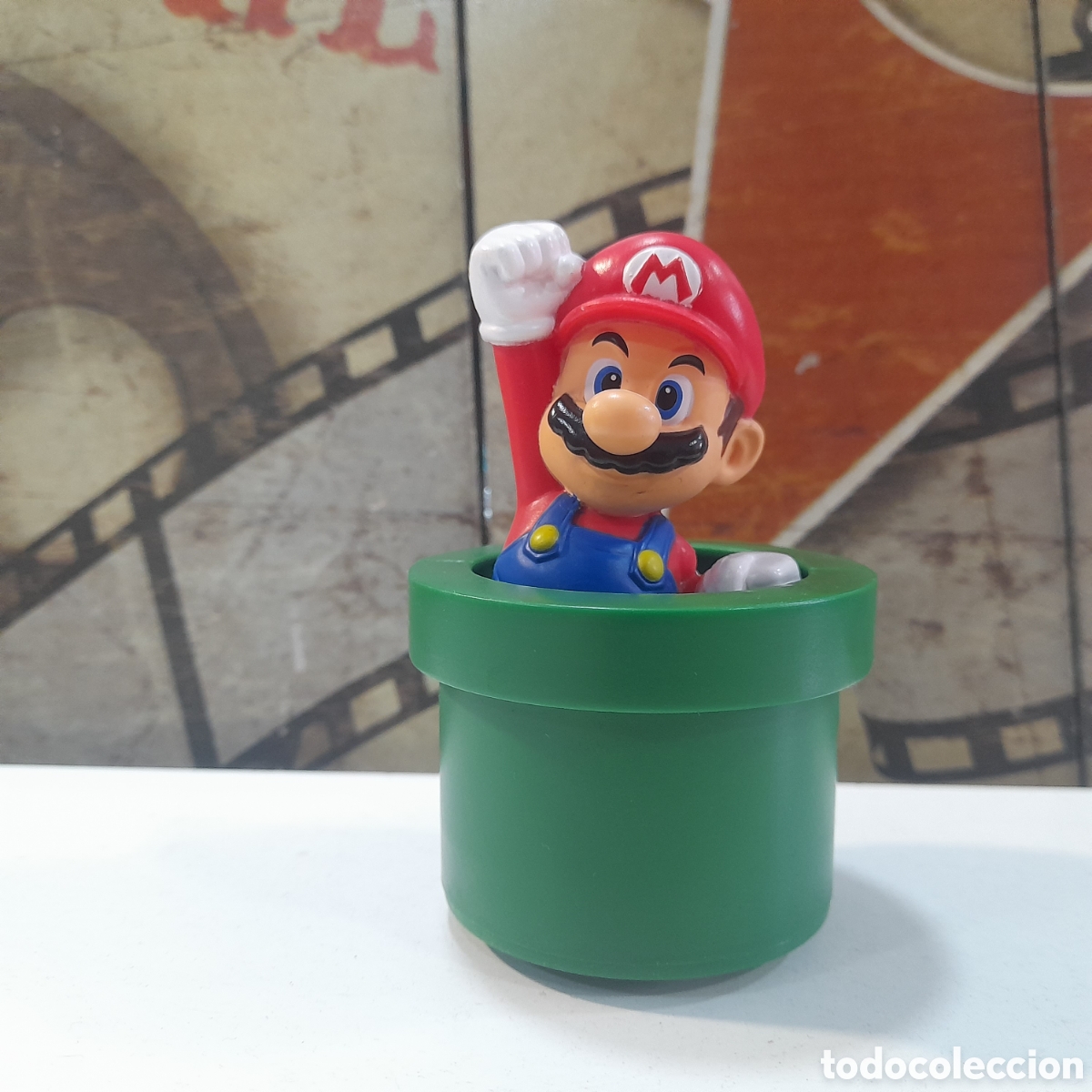 Figuras de Goma y PVC: Figura McDonald's de Super Mario