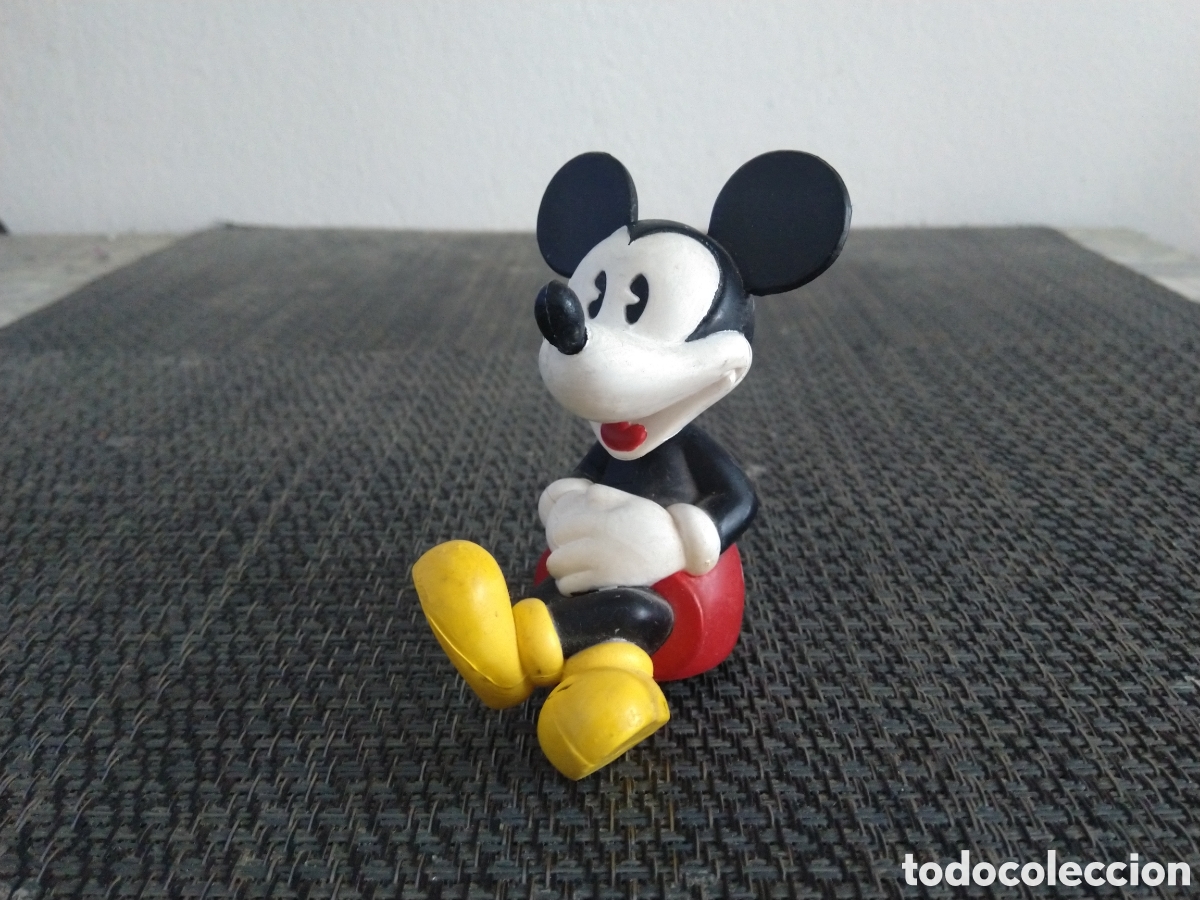 Figuras de Goma y PVC: FIGURA PVC MICKEY MOUSE SENTADO WALT DISNEY DIBUJOS ANIMADOS CLASICO