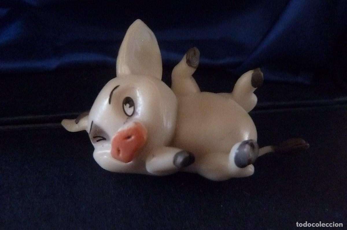 Figuras de Goma y PVC: Cerdito Pua. Vaiana.