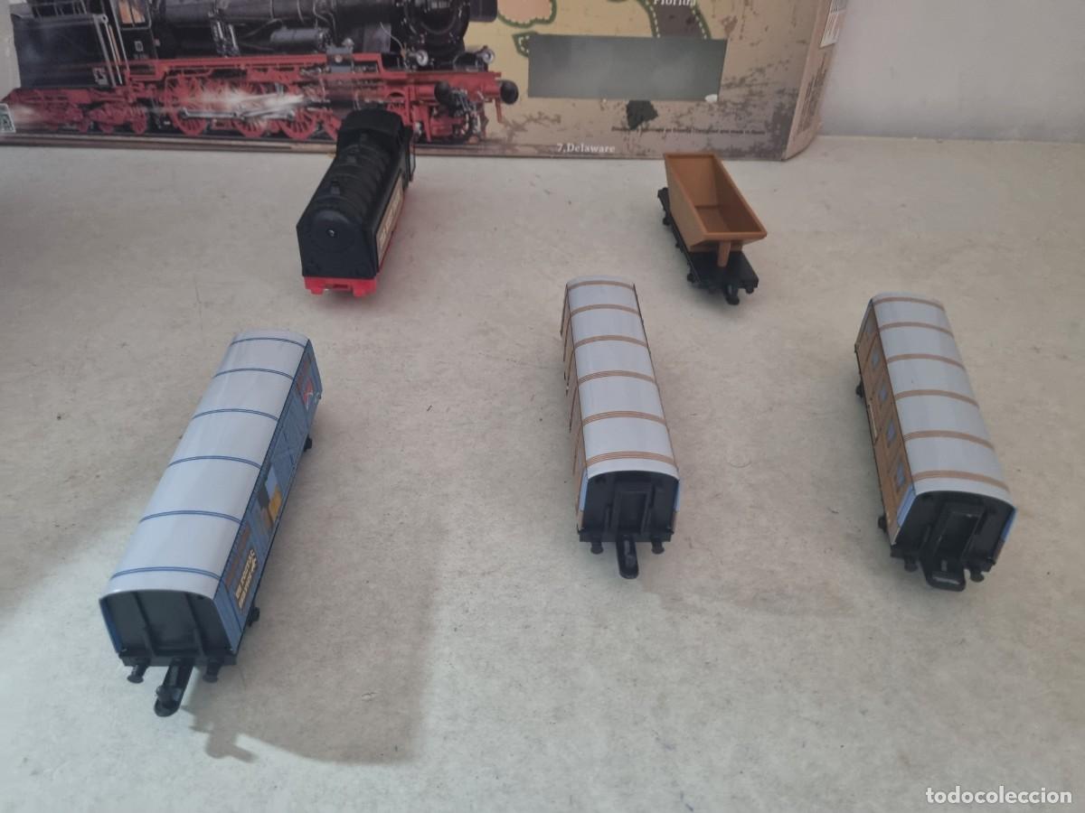 Figuras de goma y PVC: Far west train en su caja original - Foto 12