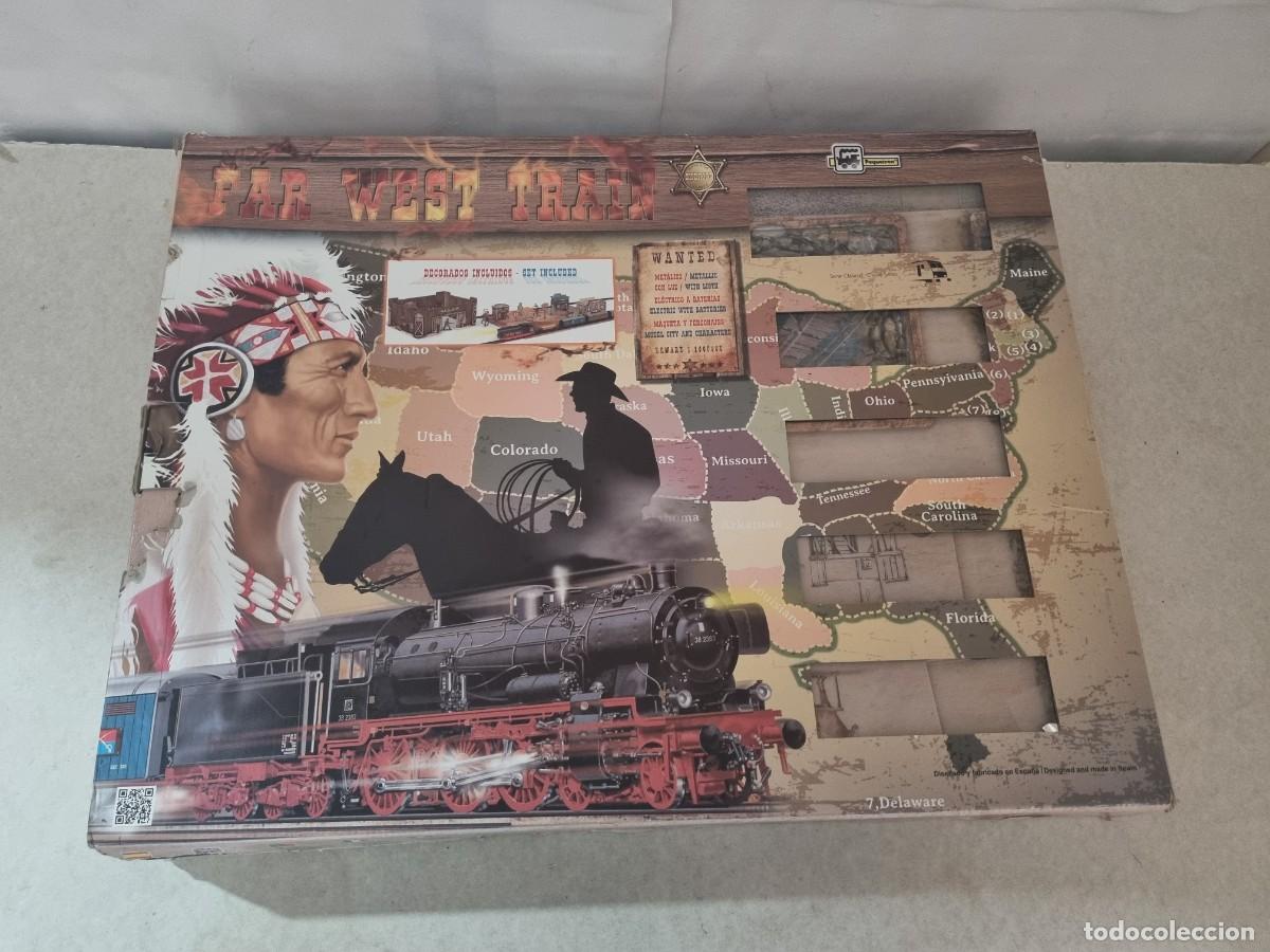 Figuras de goma y PVC: Far west train en su caja original - Foto 22