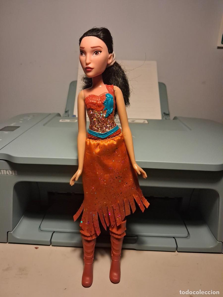 Figuras de Goma y PVC: FIGURA POCAHONTAS ( ALTURA : 28 CENTIMETROS)