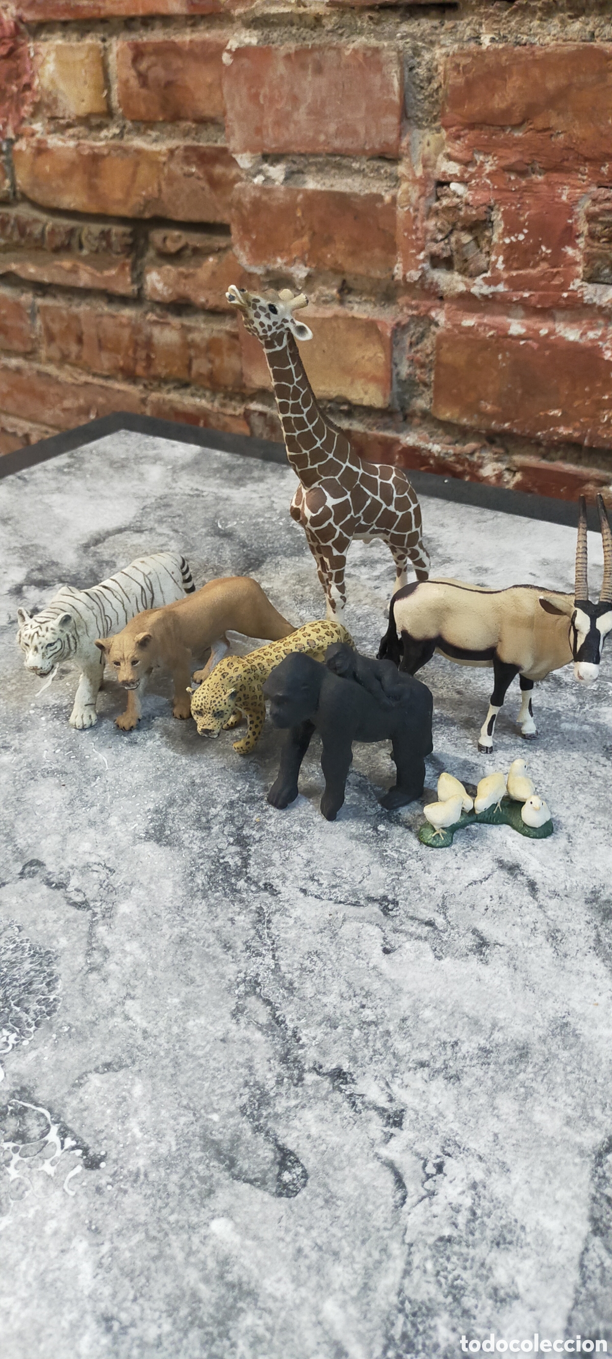 Figuras de goma y PVC: 8 Figuras de Animales Schleich - Foto 2