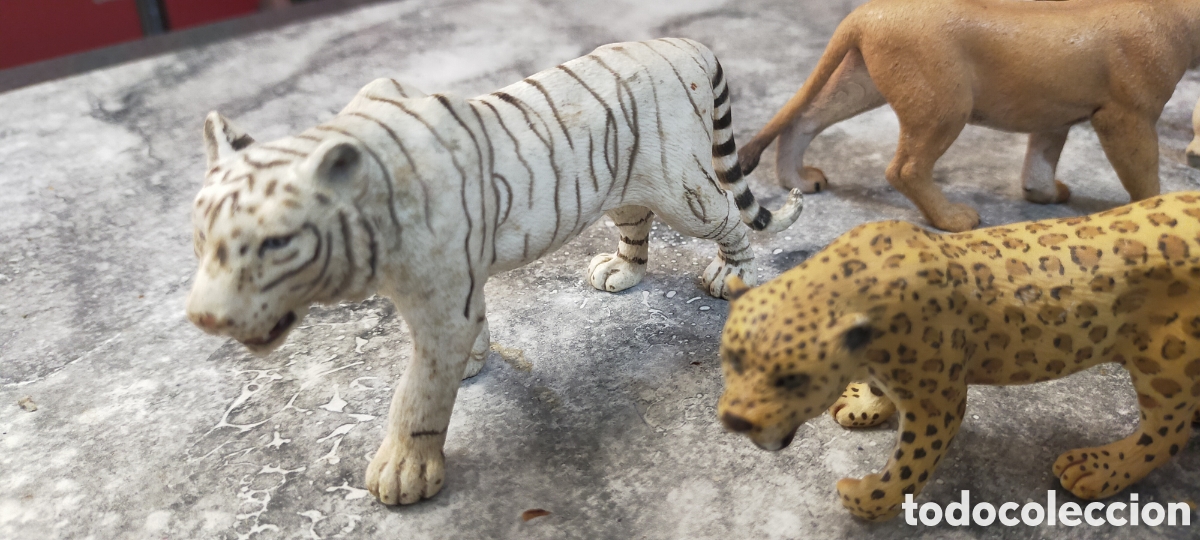 Figuras de goma y PVC: 8 Figuras de Animales Schleich - Foto 11