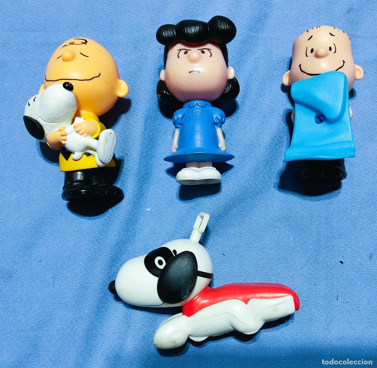 Figuras de Goma y PVC: LOTE DE FIGURAS PROMOCIONALES DEL MCDONALD'S SERIE SNOOPY