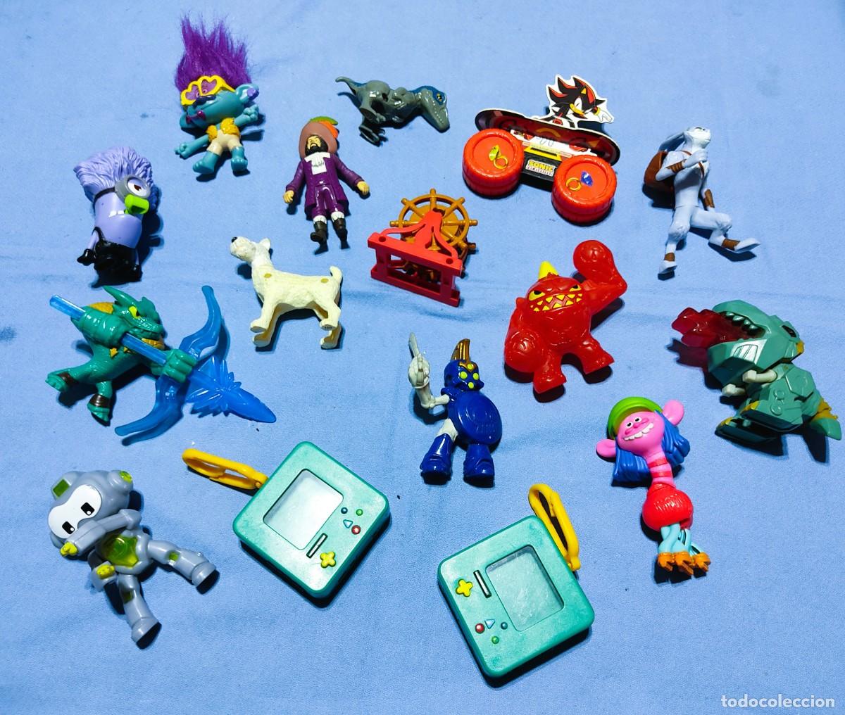 Figuras de Goma y PVC: LOTE DE FIGURAS PROMOCIONALES DEL MCDONALD'S TINTIN MINIONS SONIC ETC DIFERENTES A&Ntilde;OS Y SERIES