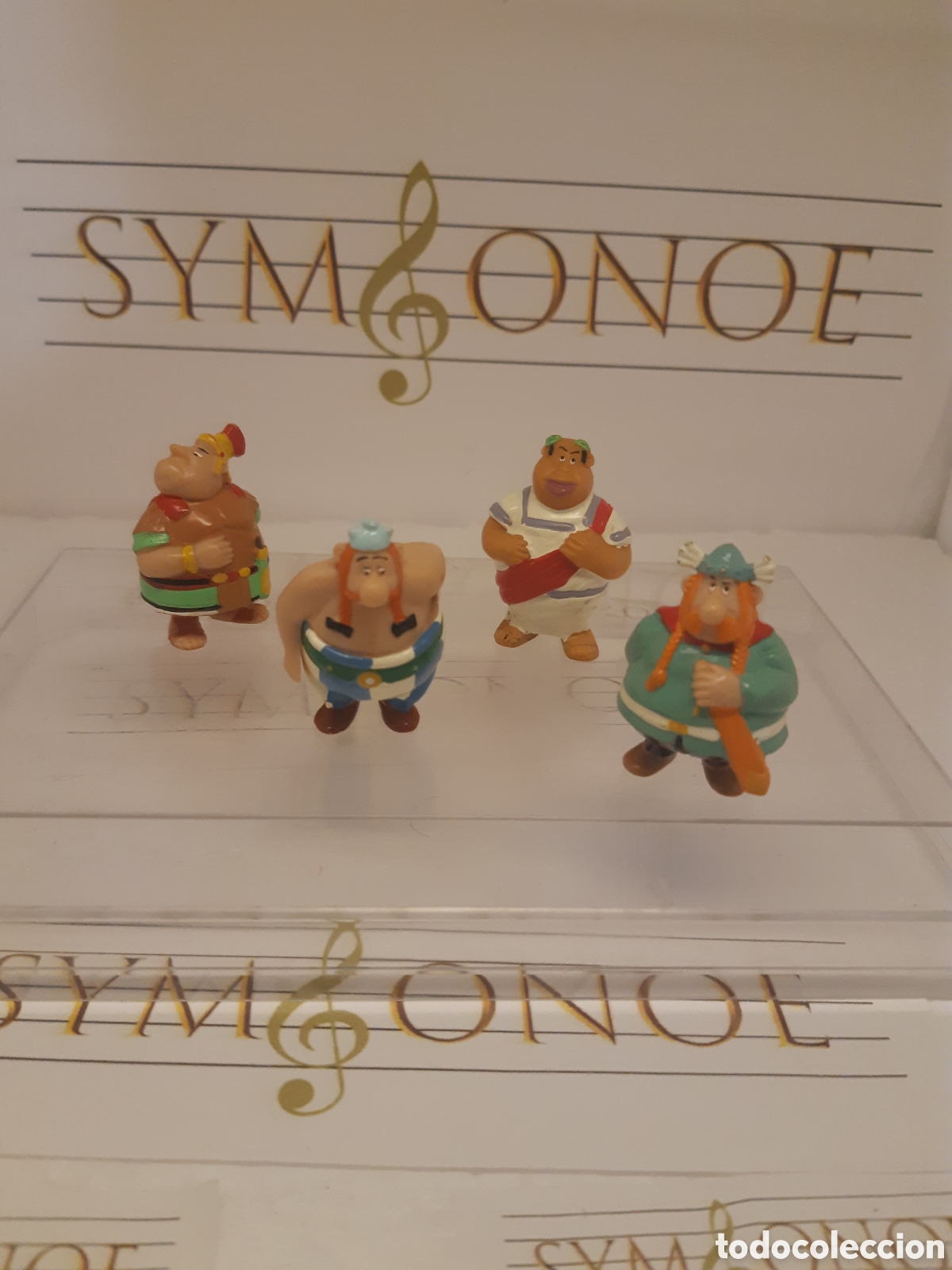 Figuras de Goma Kinder: Asterix en Am&eacute;rica Kinder Sorpresa Romanos obelix