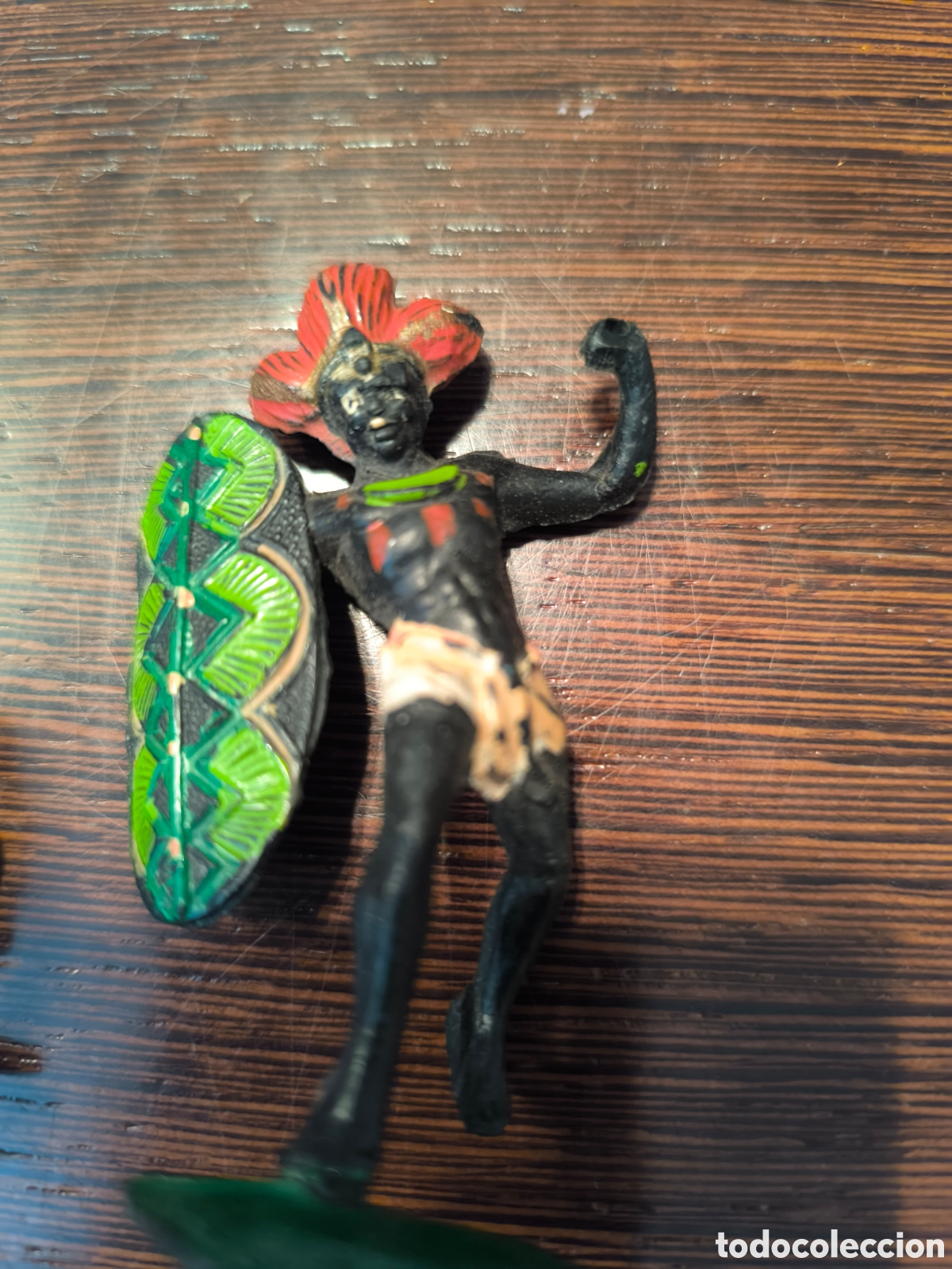 Figuras de Goma y PVC: GRAN LOTE GAMA / JECSAN: GUERREROS AFRICANOS Y SAFARI
