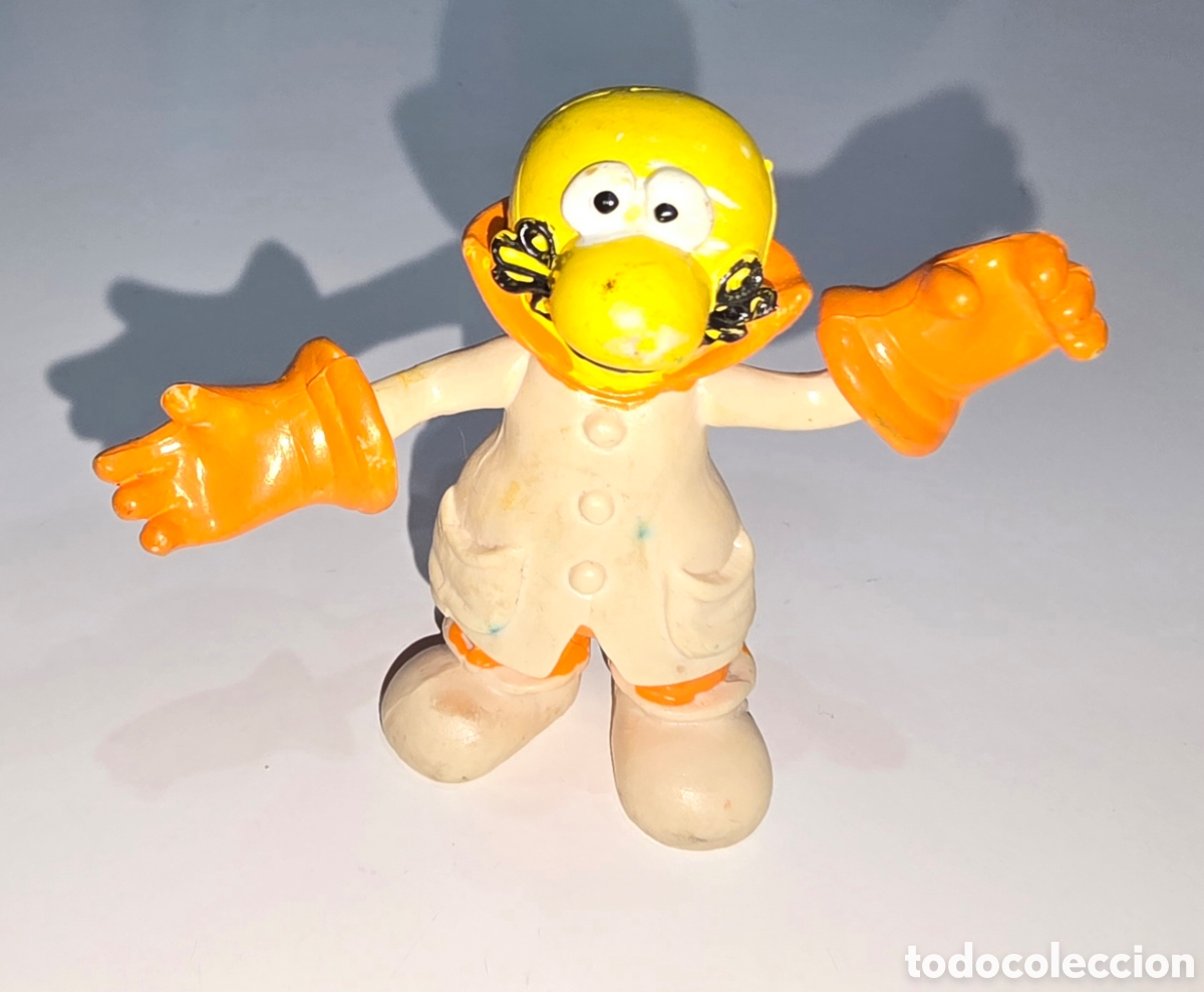 Figuras de Goma y PVC: Figura pvc Comics Spain profesor T&aacute;goras Los mundos de Yupi mu&ntilde;eco colecci&oacute;n a&ntilde;os 80 90