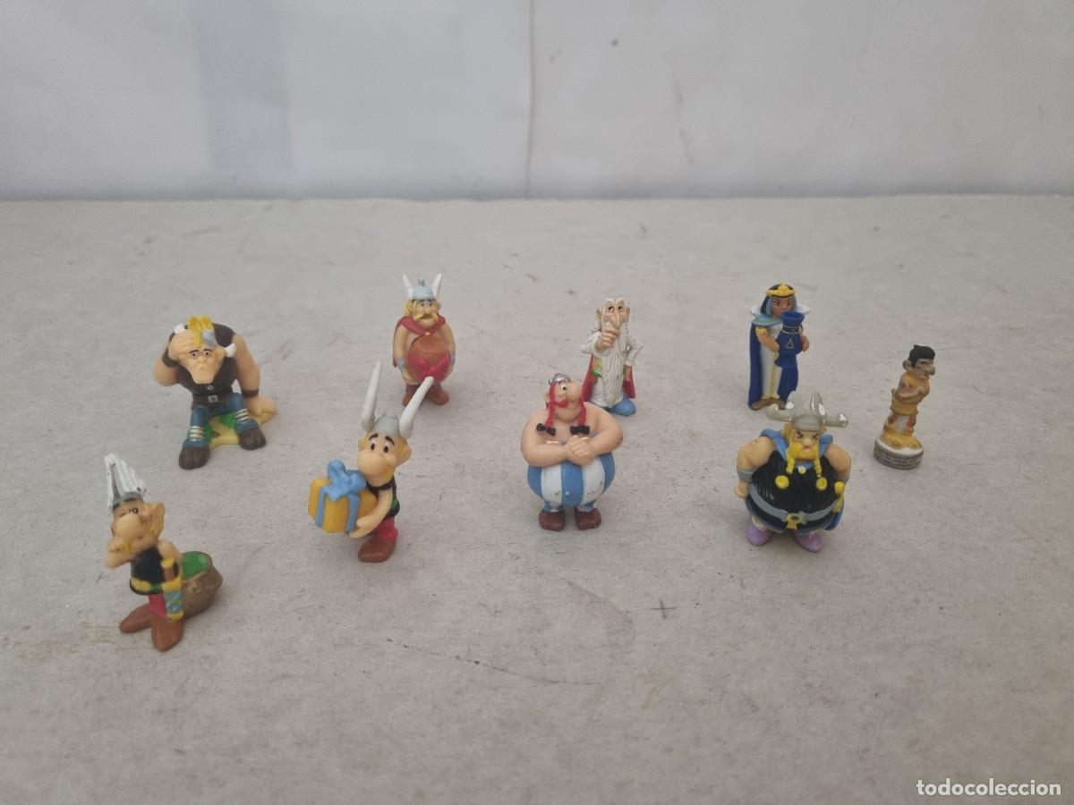 Figuras de Goma Kinder: Lote de 9 figuras de Asterix y Obelix de kinder