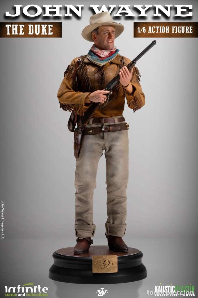 Figuras de Goma y PVC: Figura John Wayne Escala 1/6 Standard Kaustic Plastik