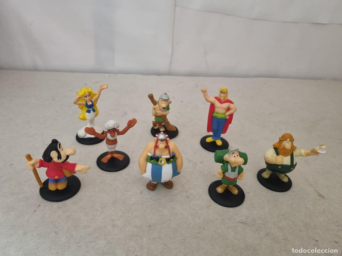 Figuras de Goma y PVC: Lote de 8 figuras de Asterix y Obelix