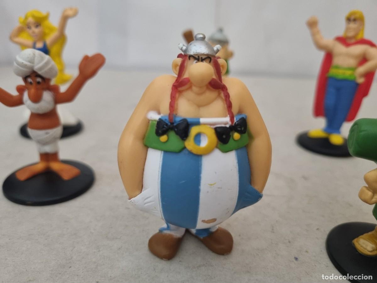 Figuras de goma y PVC: Lote de 8 figuras de Asterix y Obelix - Foto 2