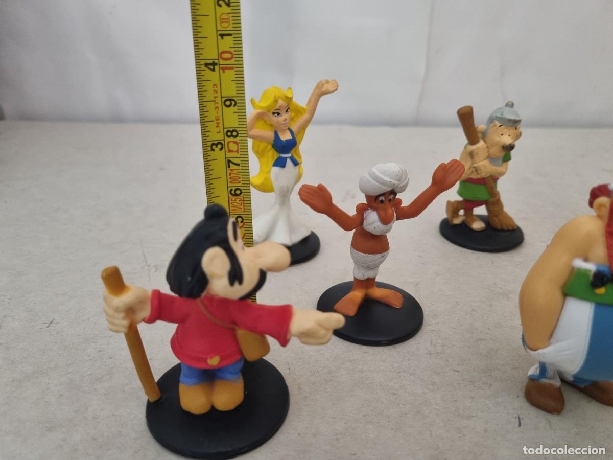 Figuras de goma y PVC: Lote de 8 figuras de Asterix y Obelix - Foto 13