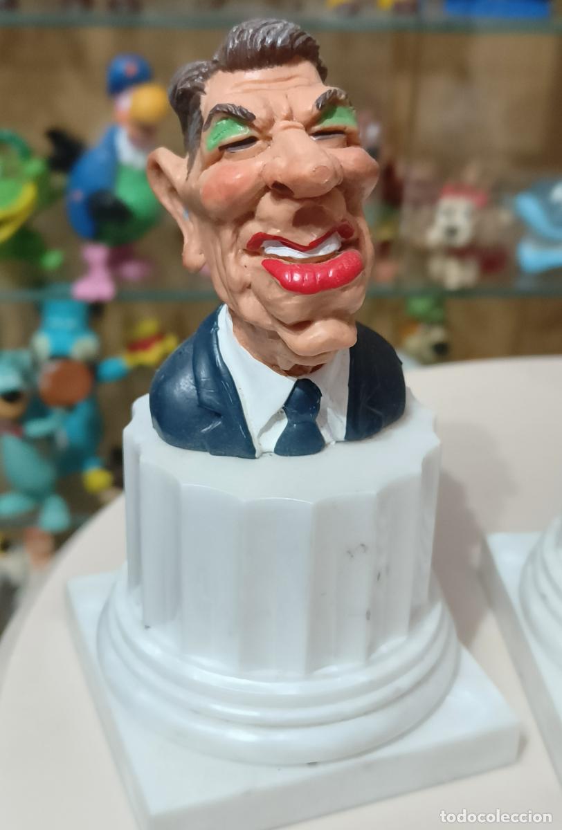 Figuras de Goma y PVC: Ocasion coleccionistas ! Busto Figura goma pvc Comics Spain a&ntilde;os 80 Ronald Reagan Spiting Images