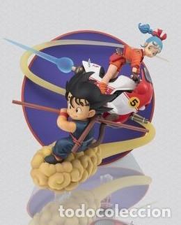 Figuras de Goma y PVC: Figura Son Goku y Bulma Dragon Ball Figuarts Zero