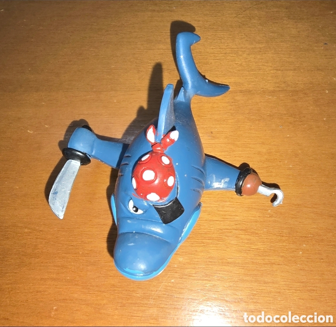 Figuras de Goma y PVC: Figura pvc goma maciza Comics Spain Sharky Sharko tibur&oacute;n de Delfy mu&ntilde;eco colecci&oacute;n dibujos animados