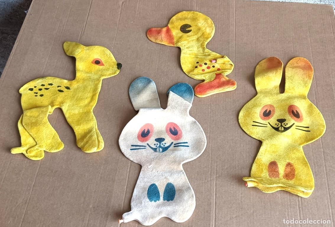 Figuras de Goma y PVC: lote 4 peluches inefables -- seg&uacute;n IA funda de peluche para globo