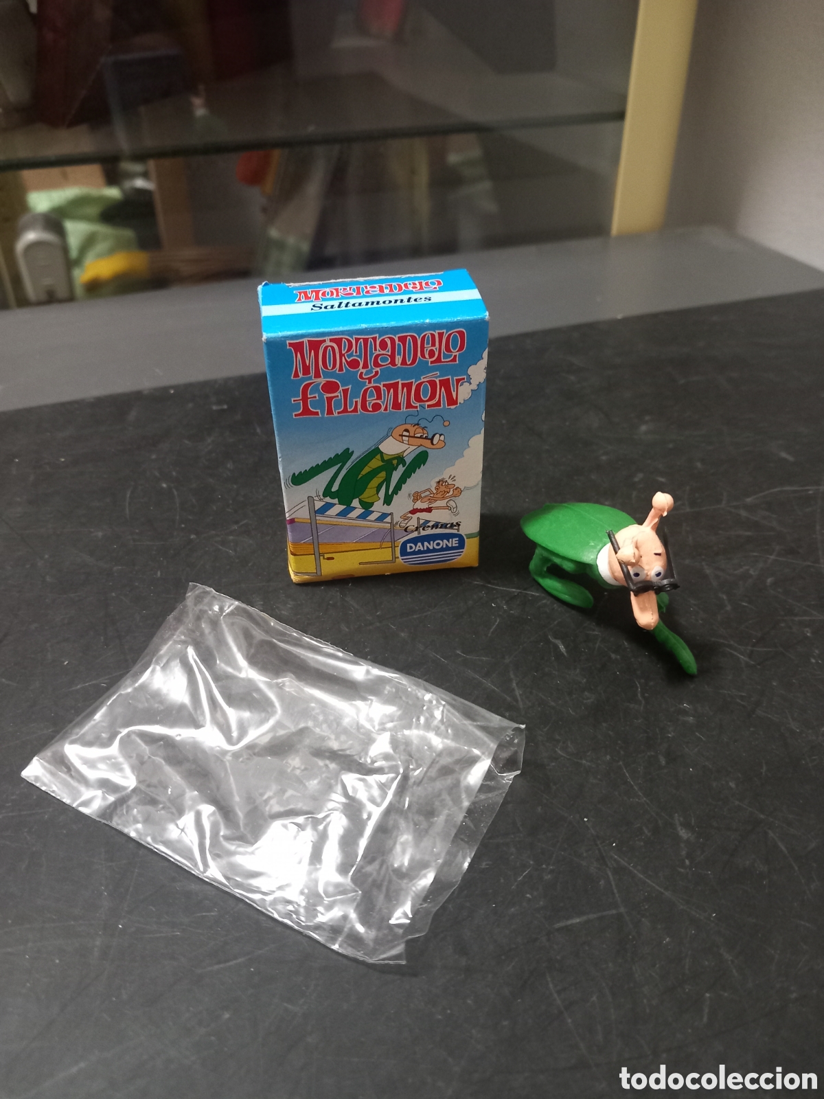 Figuras de Goma y PVC: MORTADEL Y FILEMON COLECCION DANONE FIGURA EN CAJA ORIGINAL A&Ntilde;O 1994 NUEVA