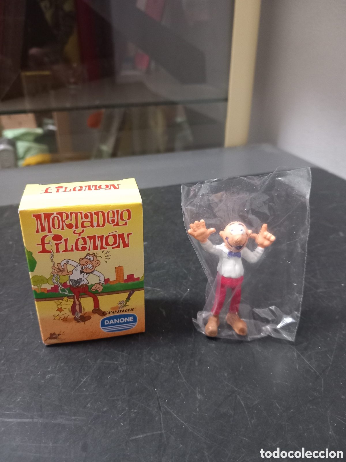 Figuras de Goma y PVC: MORTADELO Y FILEMON COLECCION DANONE FIGURA EN CAJA ORIGINAL A&Ntilde;O 1994 NUEVA