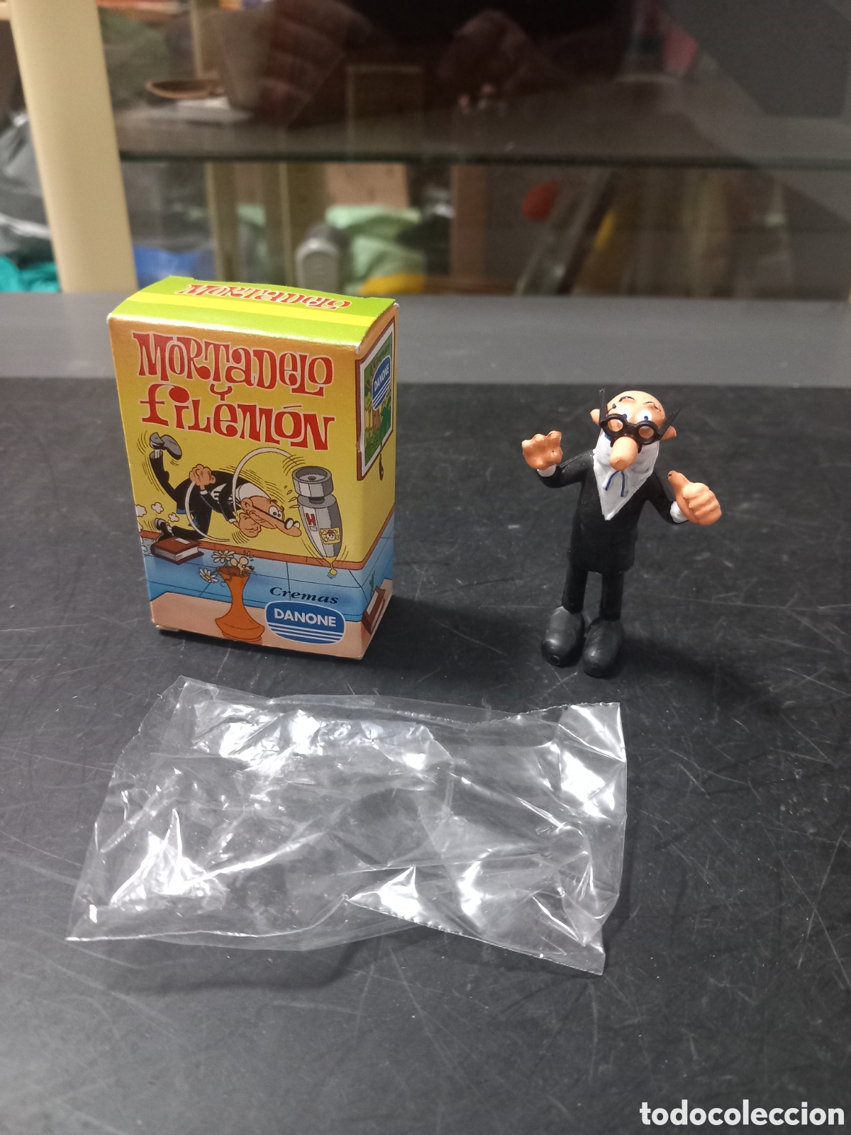 Figuras de Goma y PVC: MORTADELO Y FILEMON COLECCION DANONE FIGURA EN CAJA ORIGINAL A&Ntilde;O 1994 NUEVA