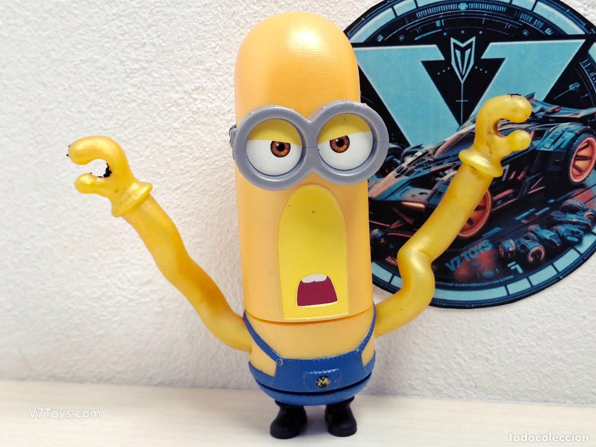 Figuras de Goma y PVC: Figura Tim 11,5cm &rdquo;Mega Minions&rdquo; Mi Villano Favorito Moose (Gira al presionar la cabeza)