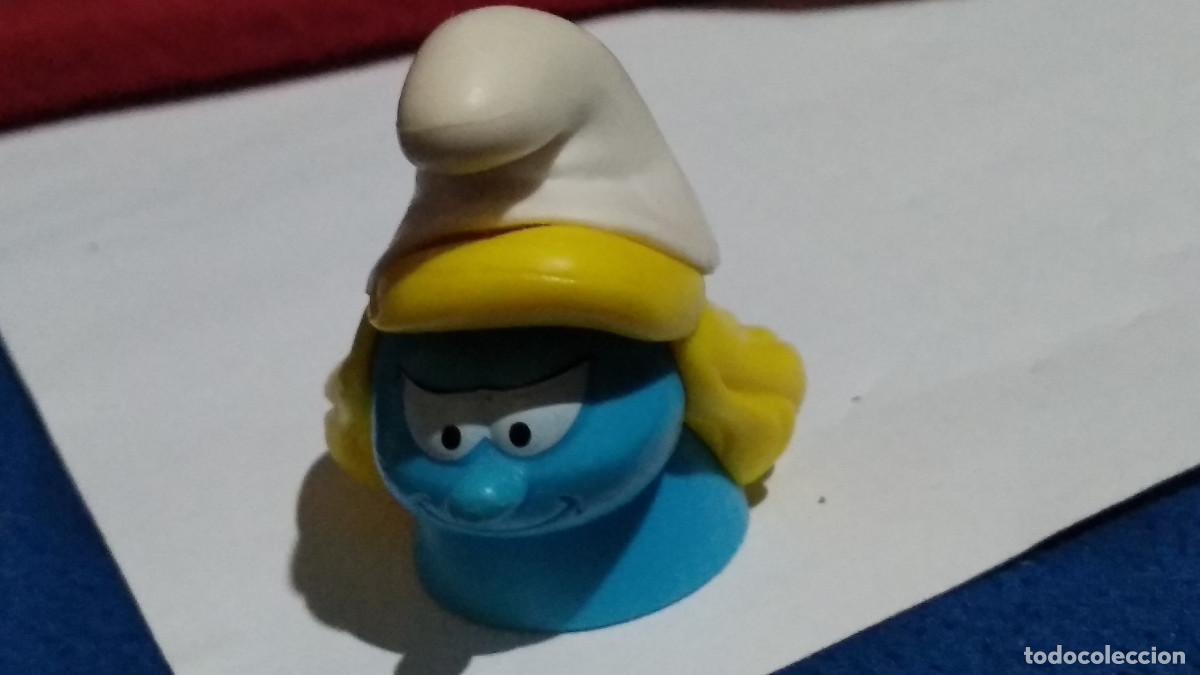 Figuras de Goma y PVC: FIGURA O MU&Ntilde;ECO GOMA PVC - PITUFO PITUFINA - PEYO