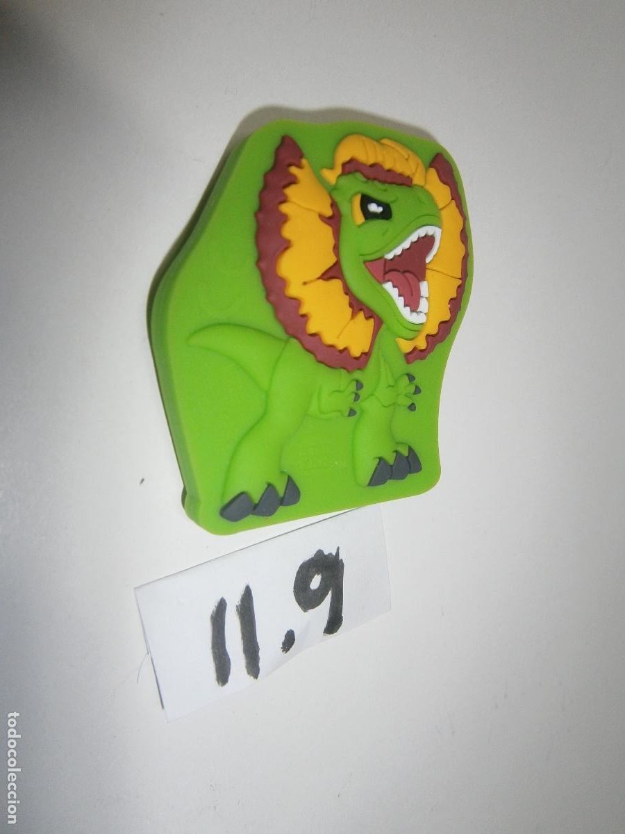 Figuras de Goma y PVC: FIGURA DE GOMA O PVC - DILOPHOSAURUS (JURASSIC WORLD)