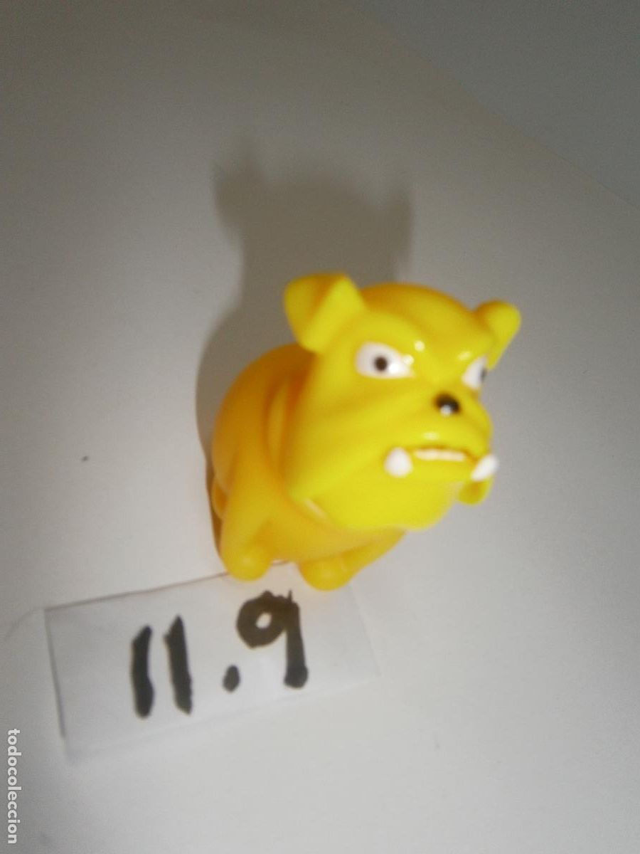 Figuras de Goma y PVC: FIGURA DE GOMA O PVC - BULLDOG INTERACTIVO (APRETAS Y ABRE LA GRAN BOCA)