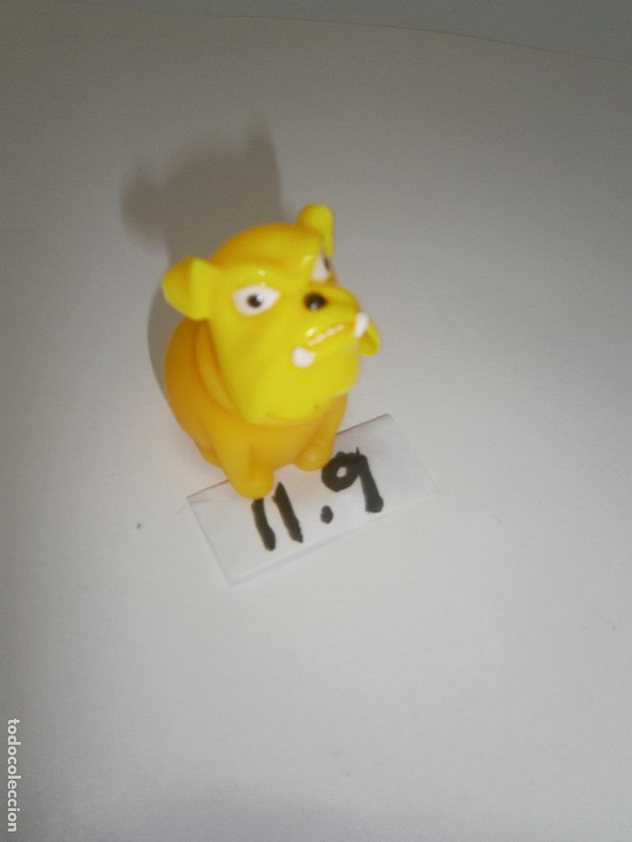 Figuras de Goma y PVC: FIGURA DE GOMA O PVC - BULLDOG INTERACTIVO (APRETAS Y ABRE LA GRAN BOCA)