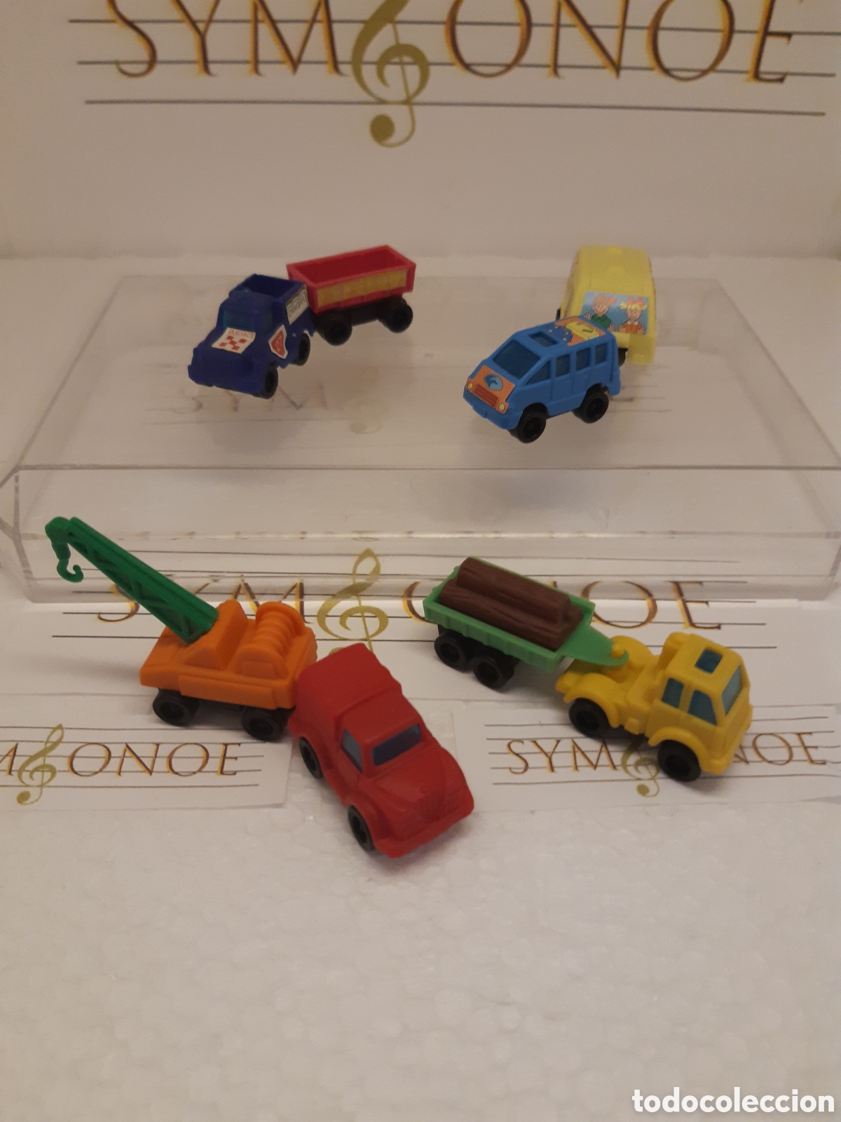 Figuras de Goma Kinder: Serie completa k93 n21 n22 n23 n24 caravana