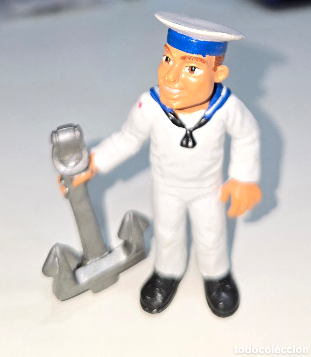 Figuras de Goma y PVC: Figura pvc Comics Spain marinero con ancla serie profesiones oficios mu&ntilde;eco colecci&oacute;n
