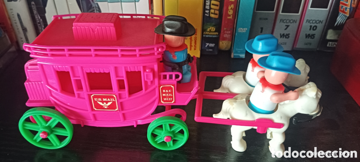 Figuras de Goma y PVC: Caravana oeste bullican jecsan comansi