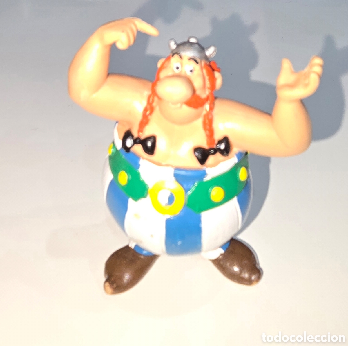 Figuras de Goma y PVC: Figura pvc goma Comics Spain Asterix y Obelix vikingo mu&ntilde;eco colecci&oacute;n dibujos animados a&ntilde;os 80 90