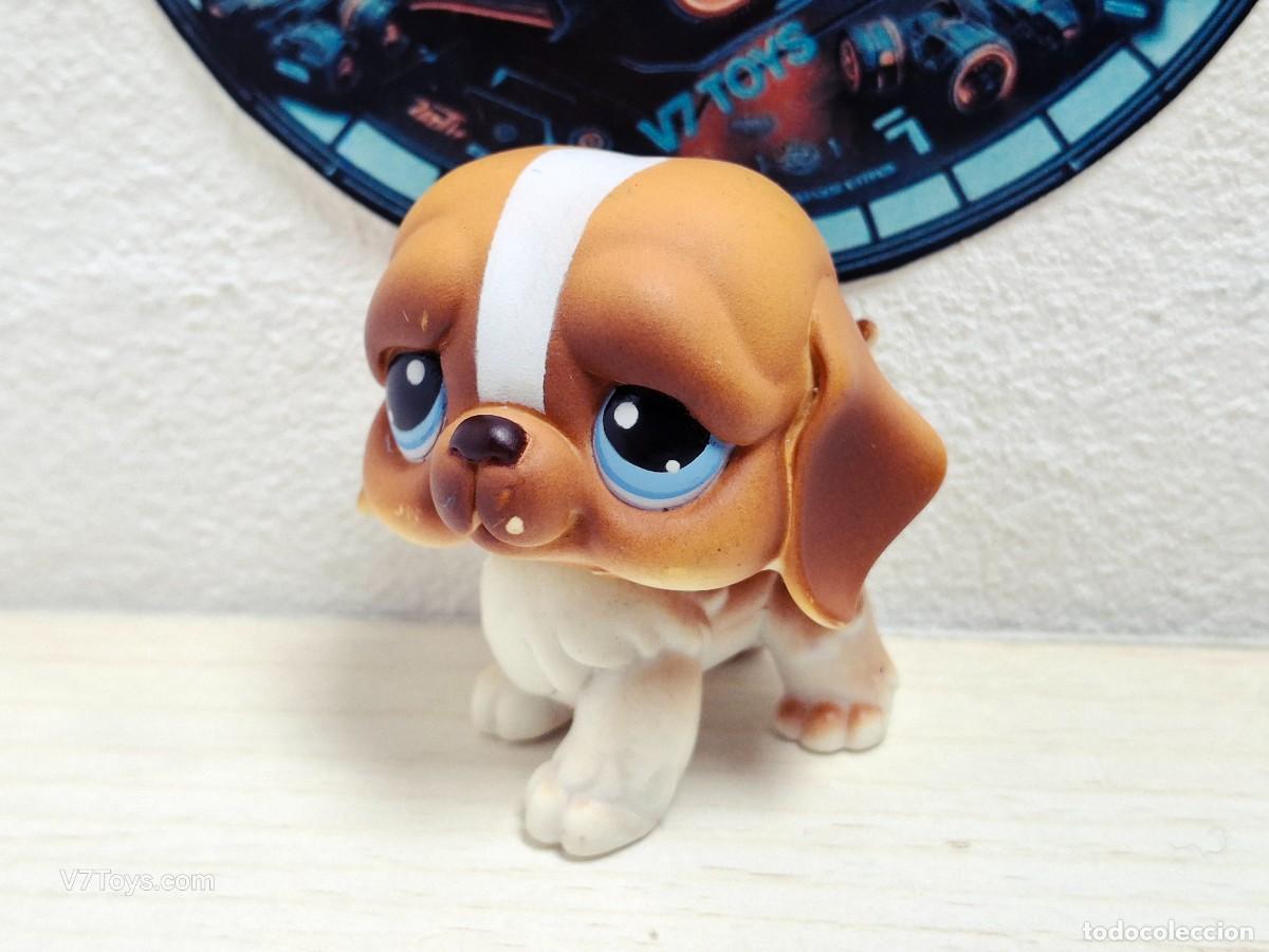 Figuras de Goma y PVC: Figura Perro San Bernardo N&ordm; 76 Littlest Pet Shop Hasbro 2004