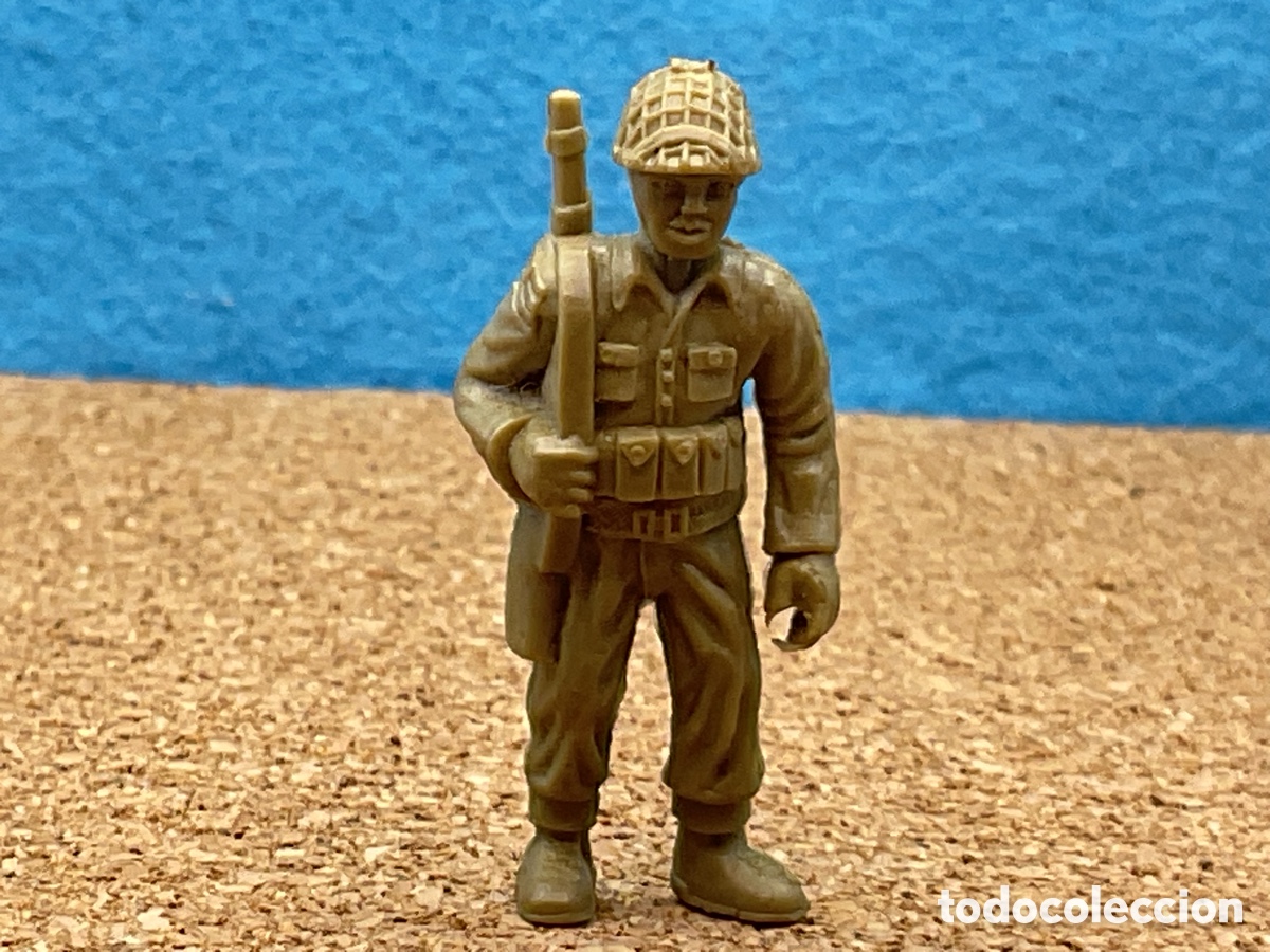Figuras de Goma y PVC: ANTIGUA FIGURA DE SOLDADO AMERICANO . COLECCION &rdquo; HAZA&Ntilde;AS Y COMBATE&rdquo;. COLECCIONISMO DUNKIN