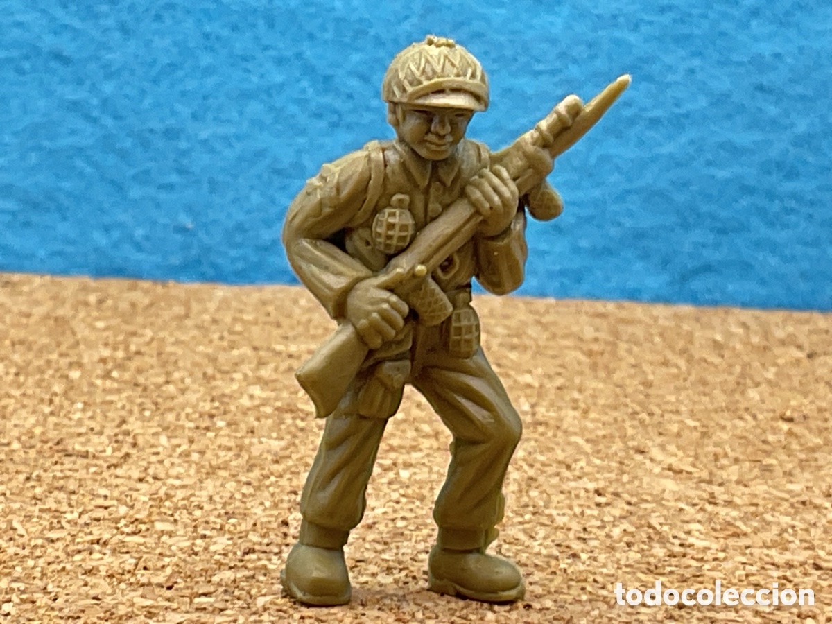 Figuras de Goma y PVC: ANTIGUA FIGURA DE SOLDADO AMERICANO . COLECCION &rdquo; HAZA&Ntilde;AS Y COMBATE&rdquo;. COLECCIONISMO DUNKIN
