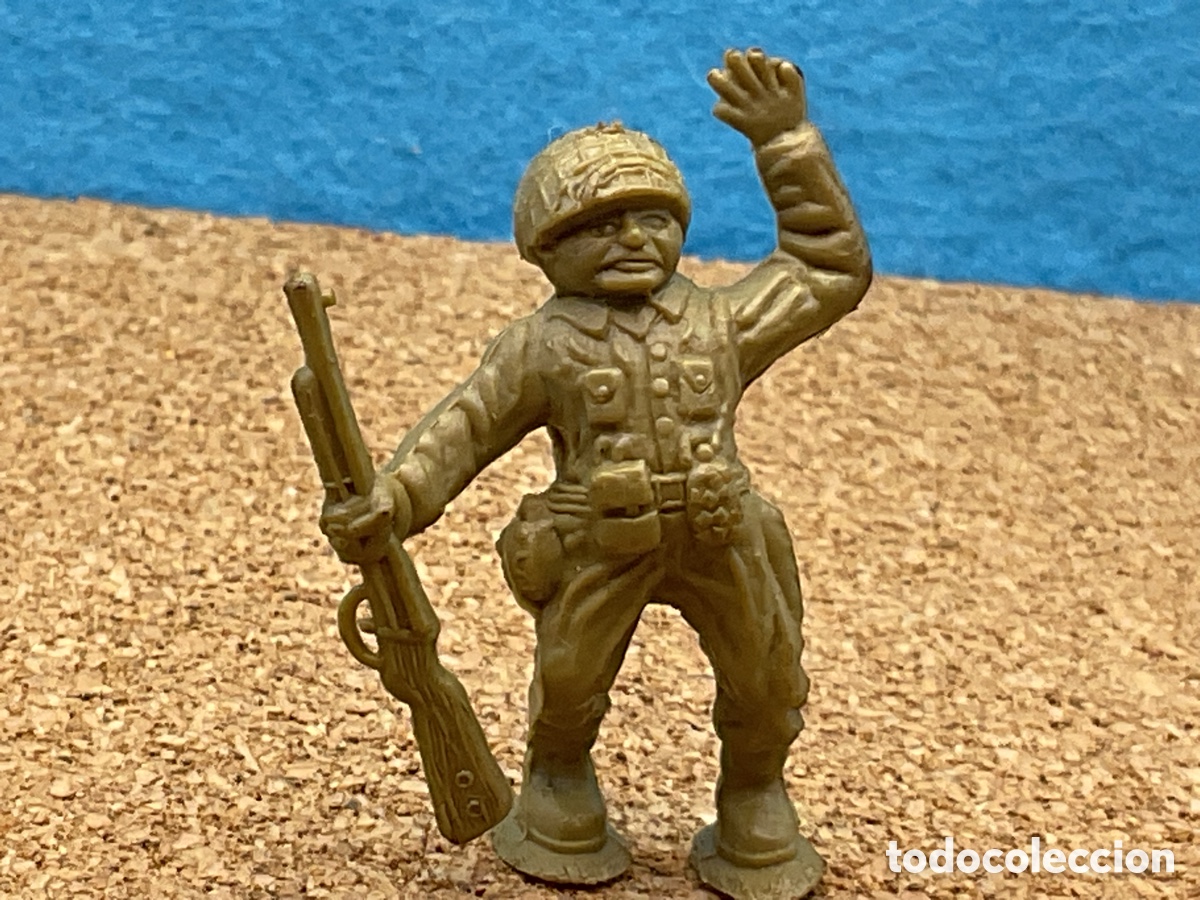 Figuras de Goma y PVC: ANTIGUA FIGURA DE SOLDADO AMERICANO . COLECCION &rdquo; HAZA&Ntilde;AS Y COMBATE&rdquo;. COLECCIONISMO DUNKIN