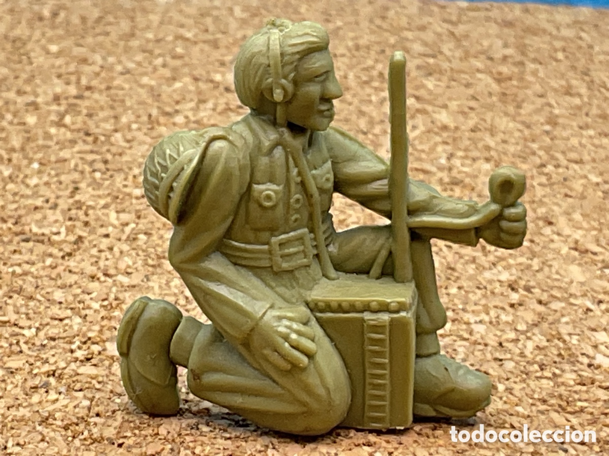 Figuras de Goma y PVC: ANTIGUA FIGURA DE SOLDADO AMERICANO . COLECCION &rdquo; HAZA&Ntilde;AS Y COMBATES &rdquo;. COLECCIONISMO DUNKIN