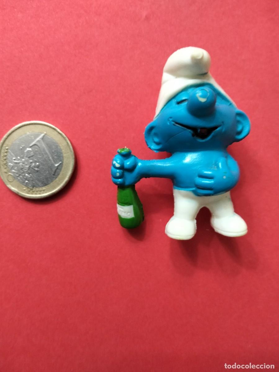 Figuras de Goma y PVC: Figura PVC Pitufo borracho