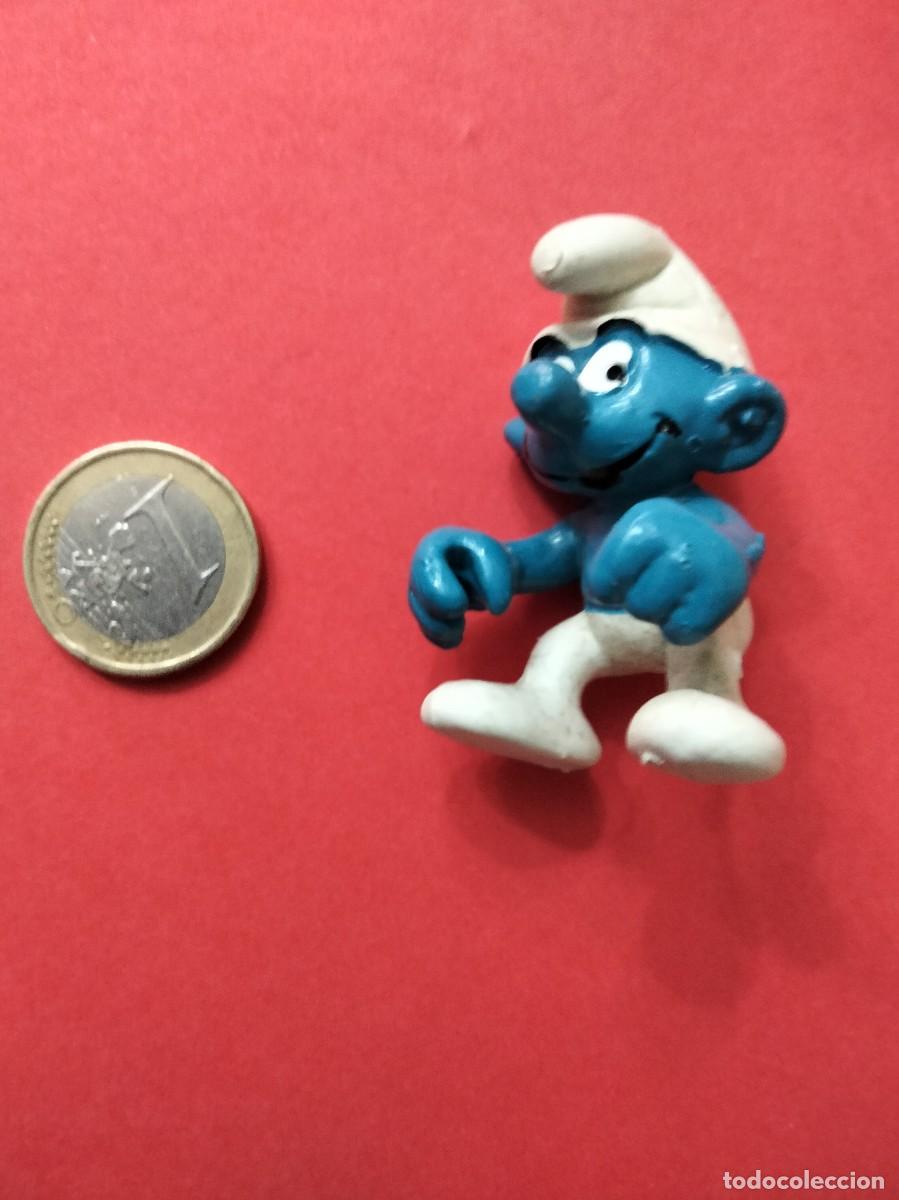Figuras de Goma y PVC: Figura PVC Pitufo remero