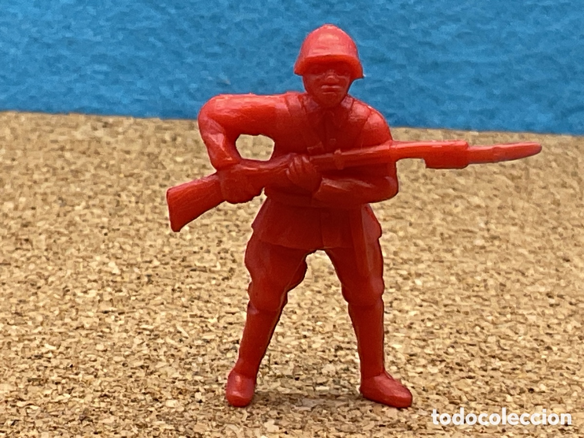 Figuras de Goma y PVC: ANTIGUA FIGURA DE SOLDADO RUSO . COLECCION &rdquo; HAZA&Ntilde;AS Y COMBATES &rdquo;. COLECCIONISMO DUNKIN