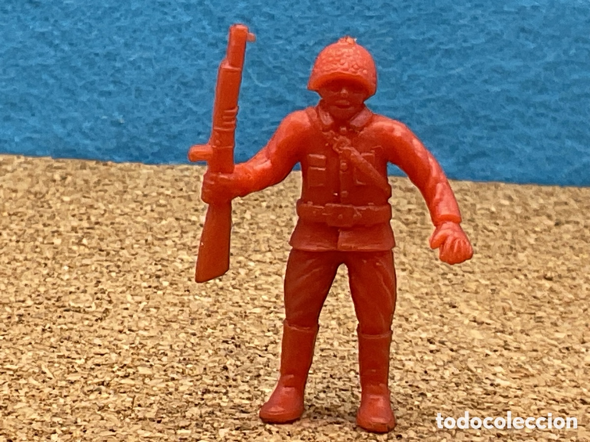 Figuras de Goma y PVC: ANTIGUA FIGURA DE SOLDADO RUSO . COLECCION &rdquo; HAZA&Ntilde;AS Y COMBATES &rdquo;. COLECCIONISMO DUNKIN