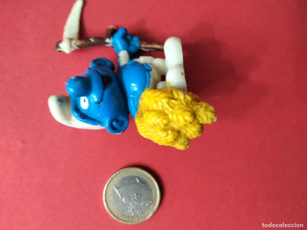 Figuras de Goma y PVC: Figura PVC Pitufo Granjero