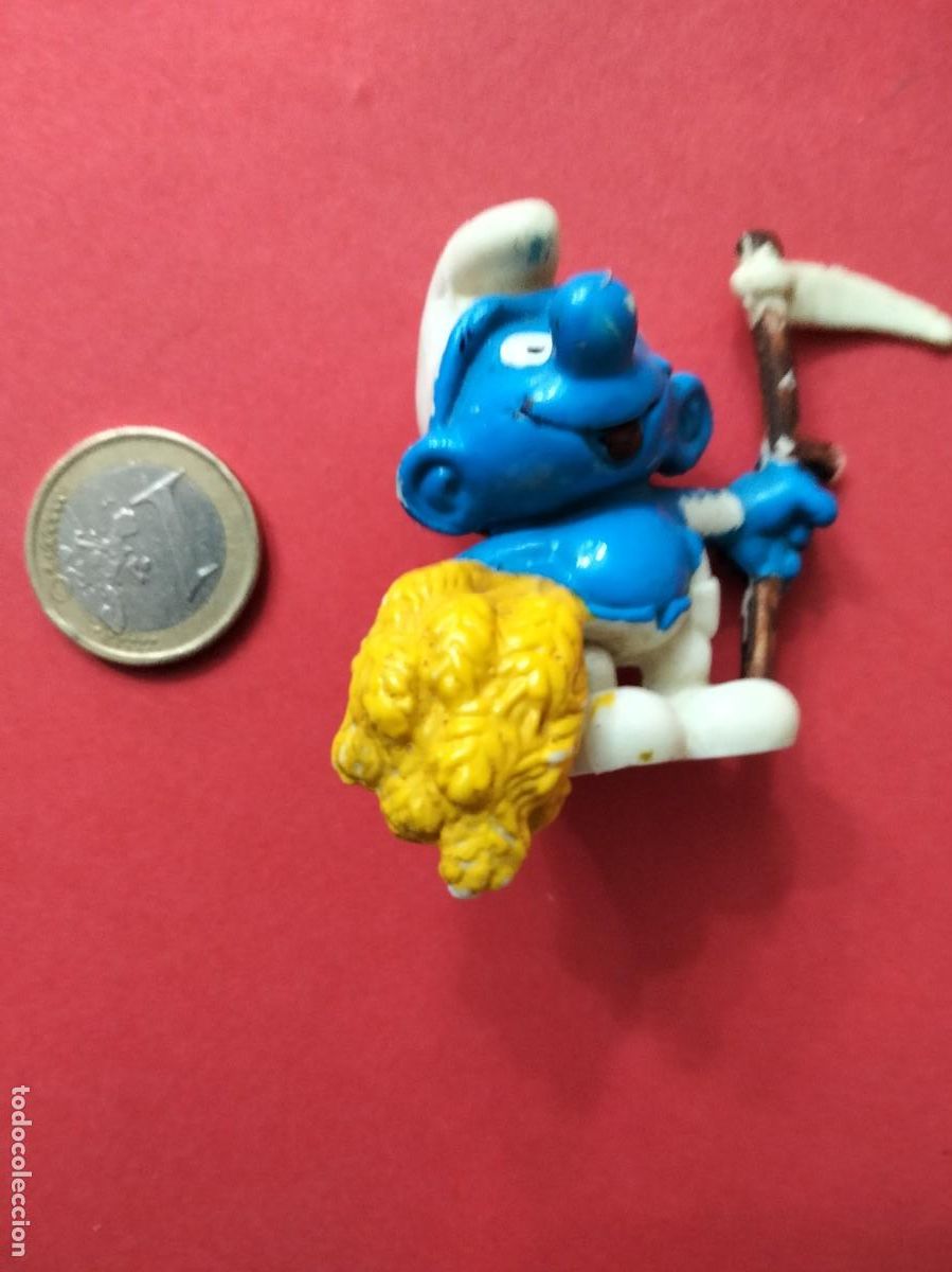 Figure di Gomma e PVC: Figura PVC Pitufo Granjero