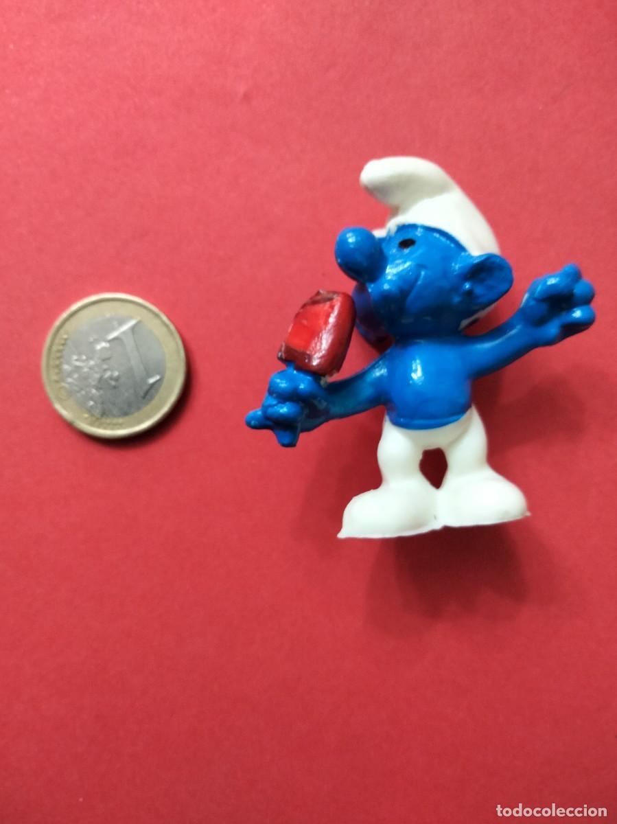 Figuras de Goma y PVC: Figura PVC Pitufo Goloso